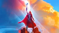 Get Your Lady Thor Wallpaper from Thor: Love and Thunder