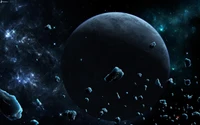 Explore the Beauty of Outer Space: Asteroids and Planets