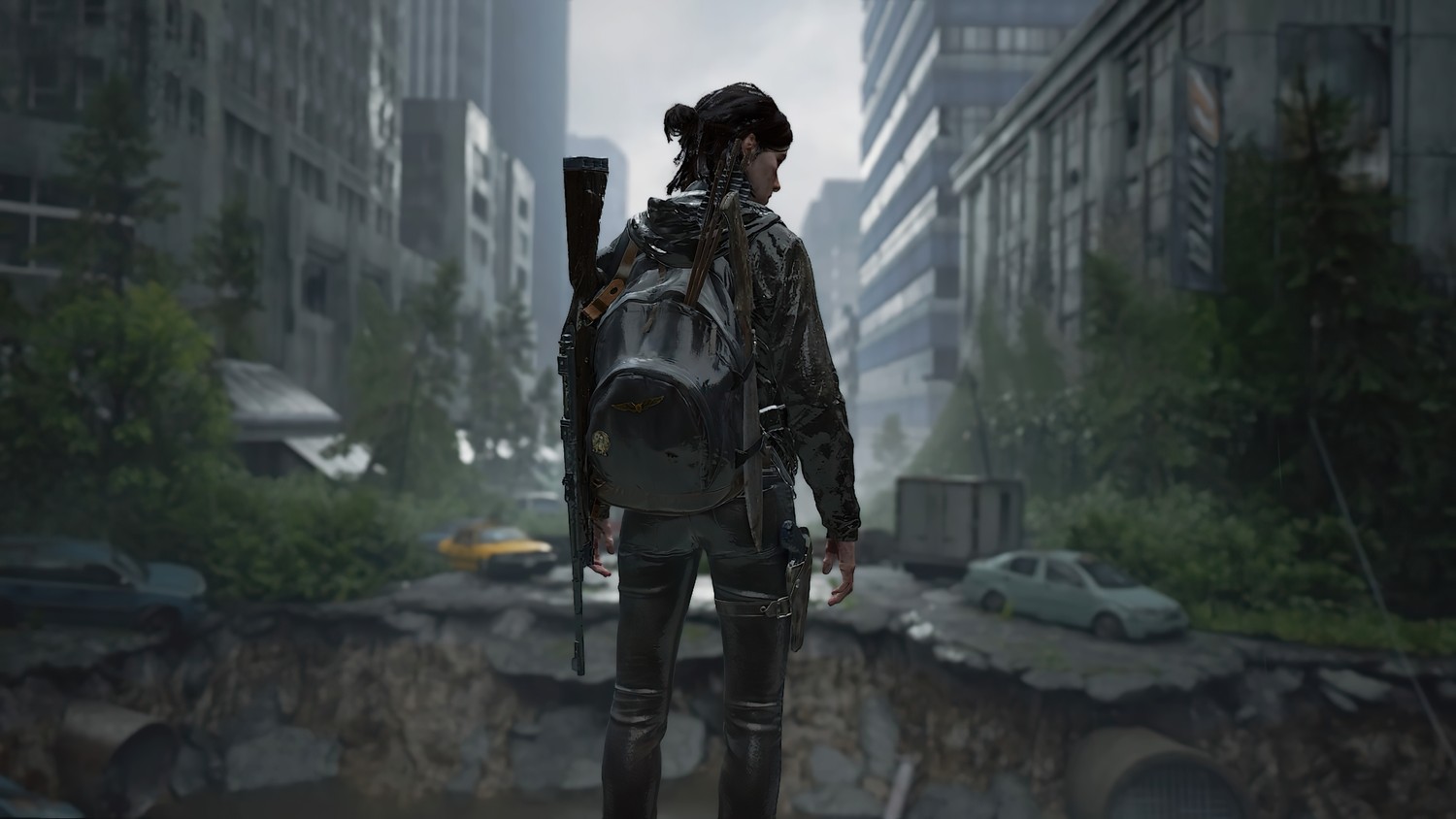 Explore the Epic Landscape of The Last of Us Part II Featuring Ellie