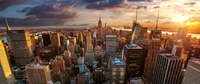 Impresionante Fondo de Pantalla del Skyline de Nueva York