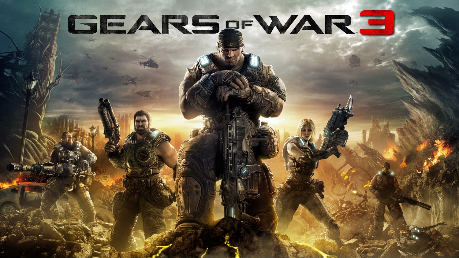 Download Stunning Gears of War 3 Wallpaper