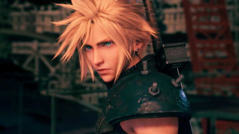 Breathtaking Cloud Strife Wallpaper from Final Fantasy VII Remake