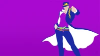 Descargar Fondo de Pantalla Minimalista de Jotaro Kujo 4K