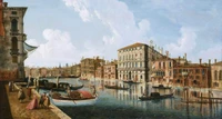 Explora el Encanto de Venecia en Esta Hermosa Pintura de Ciudad