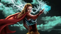 Lady Thor - Fondo de Pantalla de Jane Foster de Thor: Amor y Trueno