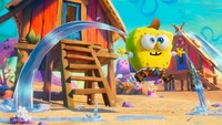 Fondo de Pantalla de Spongebob Squarepants de La Película Spongebob: Sponge on the Run