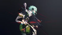 High-Quality Sinon Shino Asada Wallpaper for Gamers