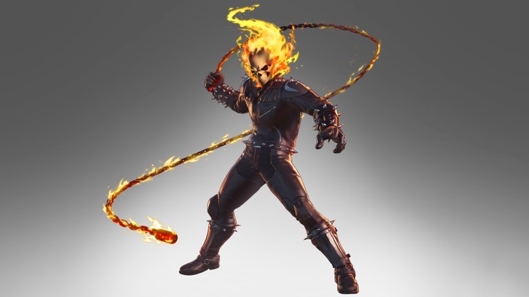 Download Stunning Ghost Rider Wallpaper from Marvel Ultimate Alliance 3