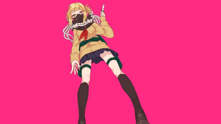 Stunning Himiko Toga Wallpaper from My Hero Academia