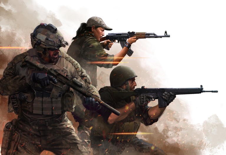 Download Stunning Tactical Shooter Wallpaper