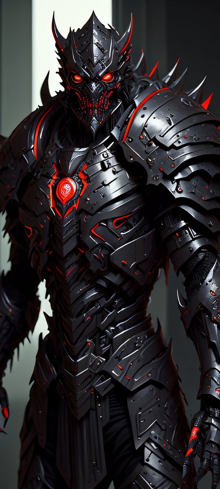 Stunning Dark Knight Armor Wallpaper for Download