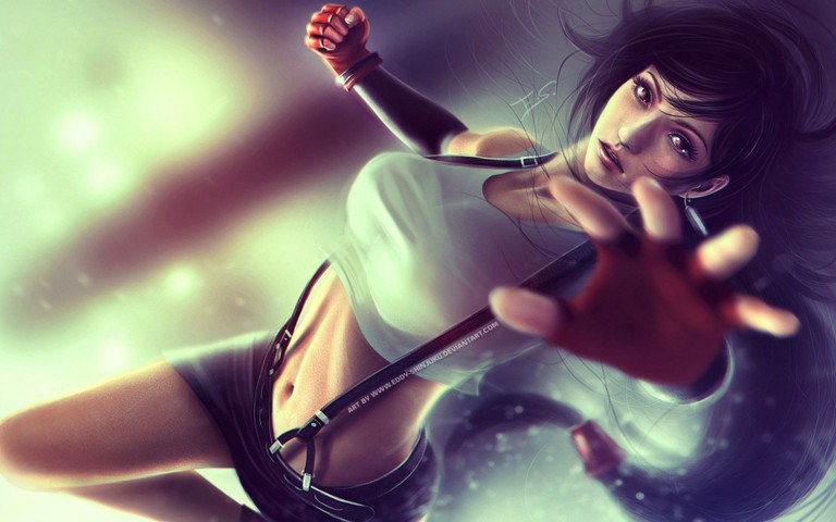 Tifa Lockhart Wallpaper - High Quality Illustration