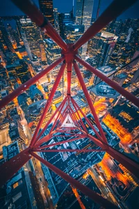 Explore the Vibrant Toronto Cityscape from Above