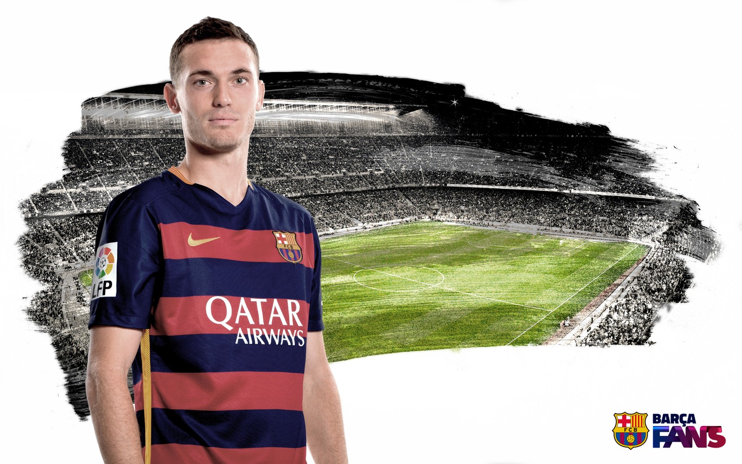 FC Barcelona Player Jersey Wallpaper