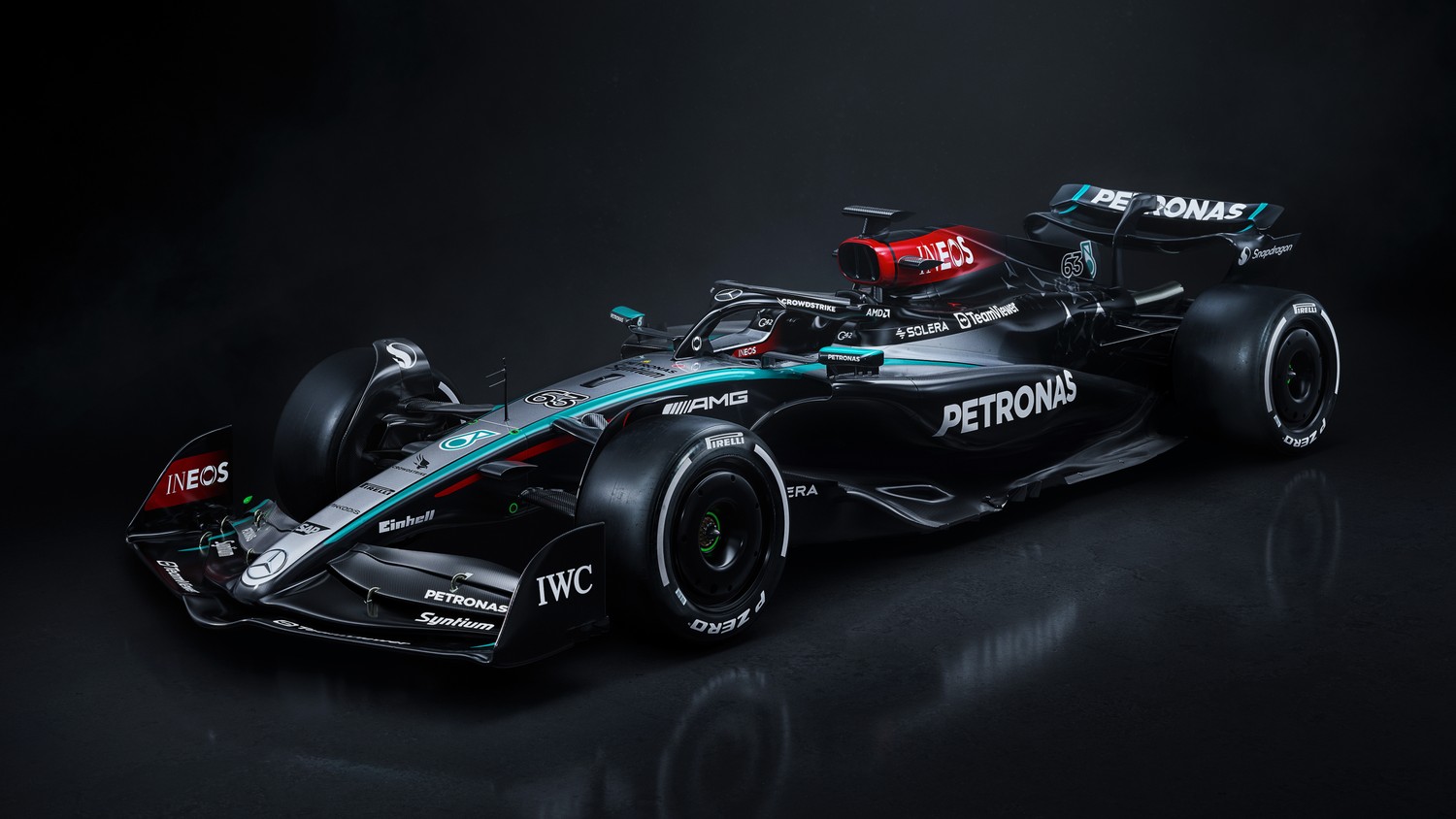 Fondo de Pantalla Mercedes AMG F1 W15 E Performance en 5K y 4K