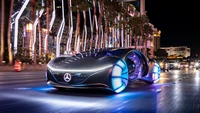 Téléchargez l'Éblouissant Wallpaper de Voiture Concept Mercedes-Benz