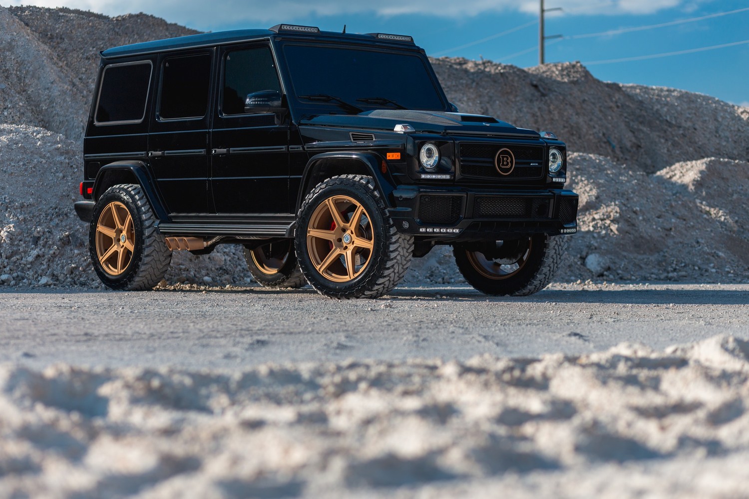 Téléchargez le Fond d'Écran Brabus Mercedes-Benz G-Class