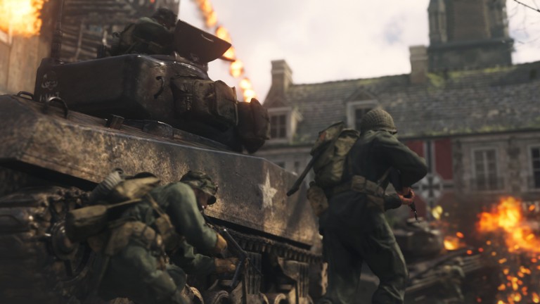 Epic Call of Duty WWII Wallpaper for Gamers