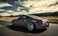 Impresionante fondo de pantalla Nissan 350Z para entusiastas de coches