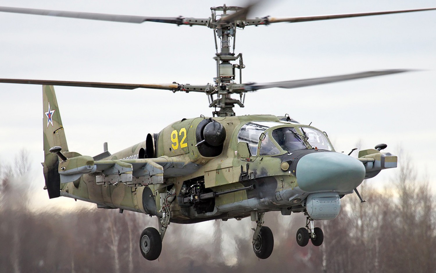 Download the Kamov Ka-52 Attack Helicopter Wallpaper