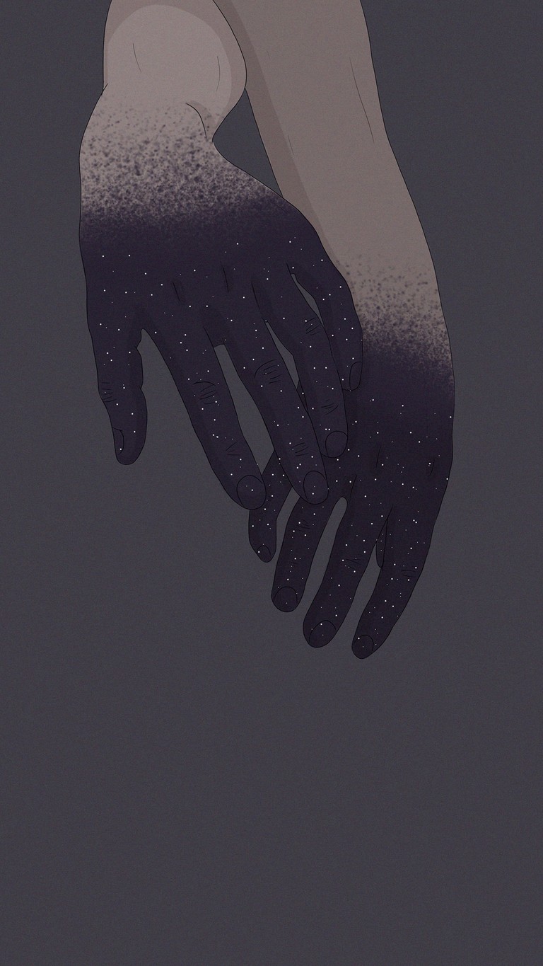 Explore Our Artistic Hands Wallpaper