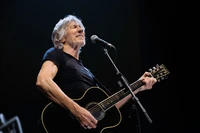 Incredible Live Performance Wallpaper of Roger Waters