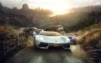 Impresionante Fondo de Pantalla Lamborghini Aventador