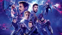 Fondo de pantalla de Avengers: Endgame - Los héroes épicos de Marvel se unen