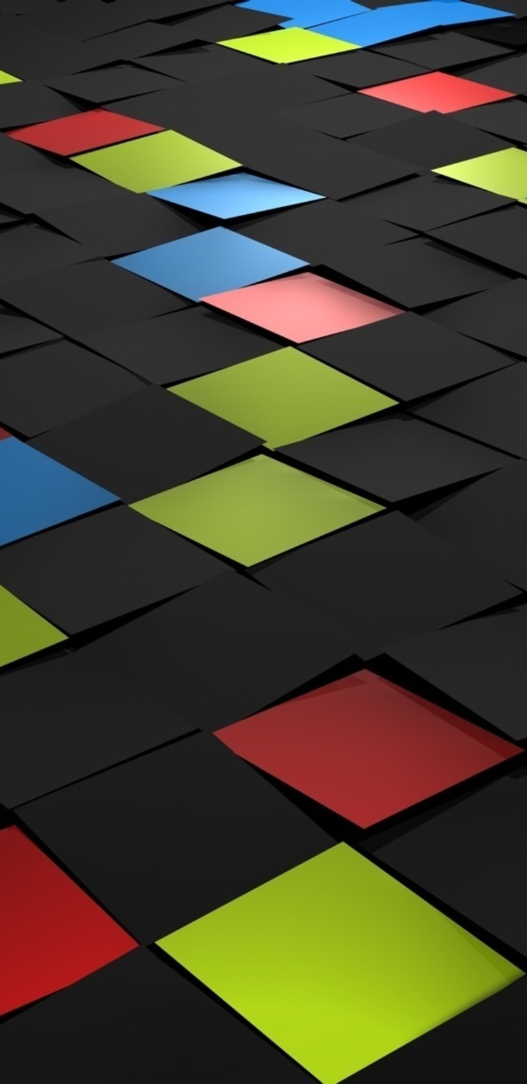 Explore Our Colorful Square Pattern Wallpaper