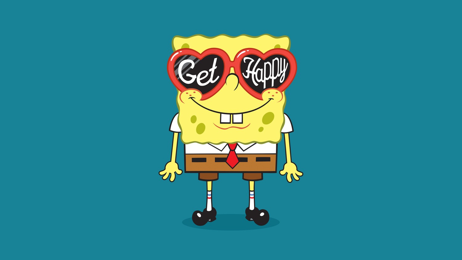 Get Happy with Spongebob Squarepants 5K and 4K Wallpaper