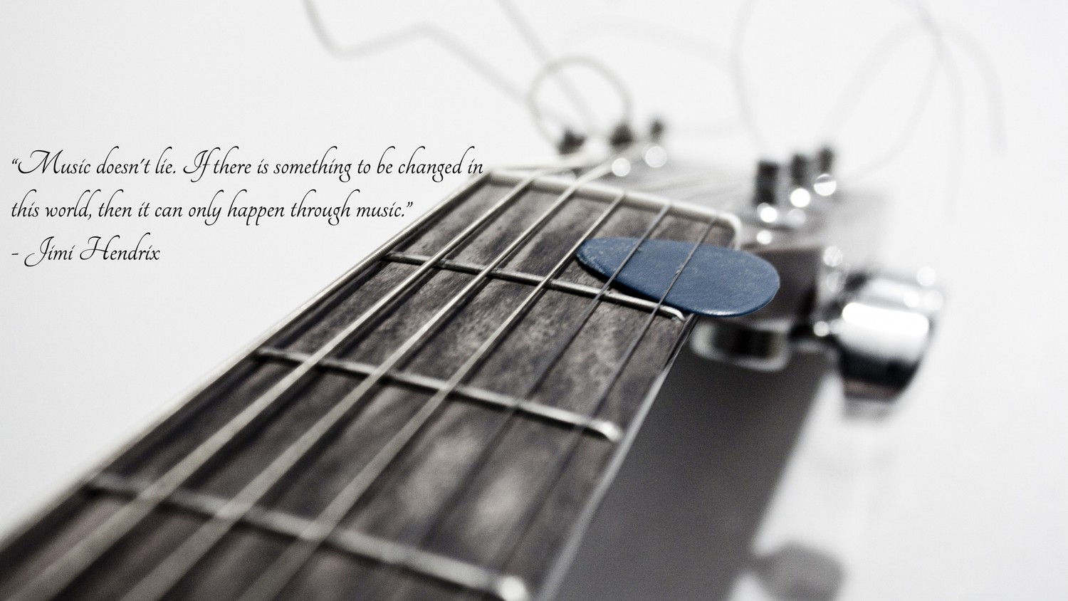 Jimi Hendrix Acoustic Guitar Wallpaper