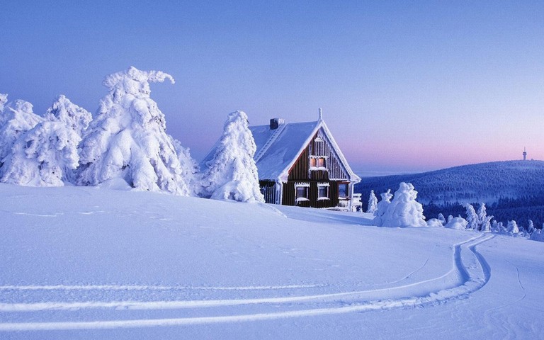 Breathtaking Winter Wonderland Wallpaper