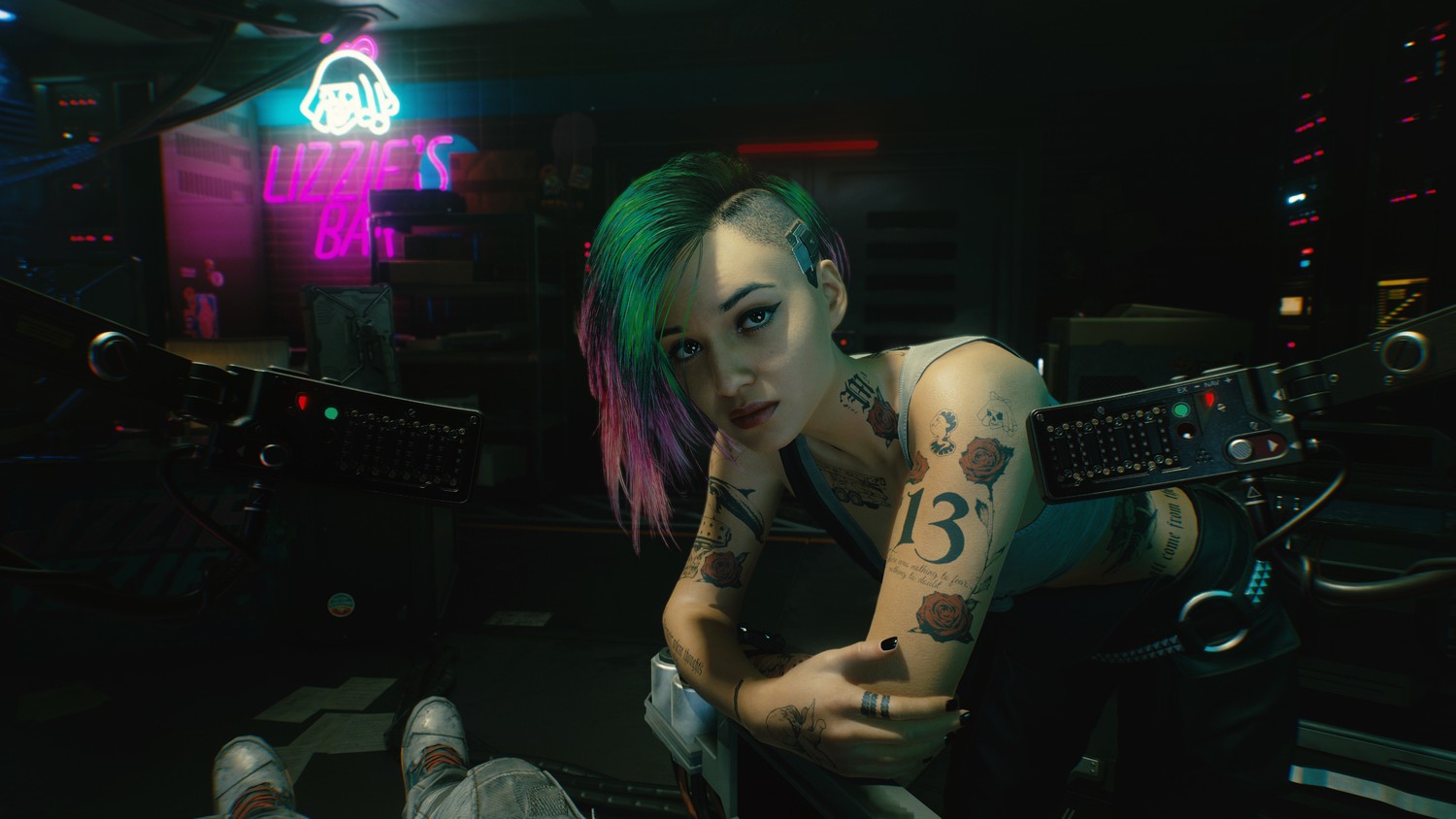 Download Stunning Judy Alvarez Wallpaper from Cyberpunk 2077