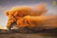 Download Stunning Volcano Wallpaper