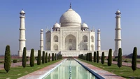 Fond d'Écran du Taj Mahal : Un Voyage Visuel vers la Merveille