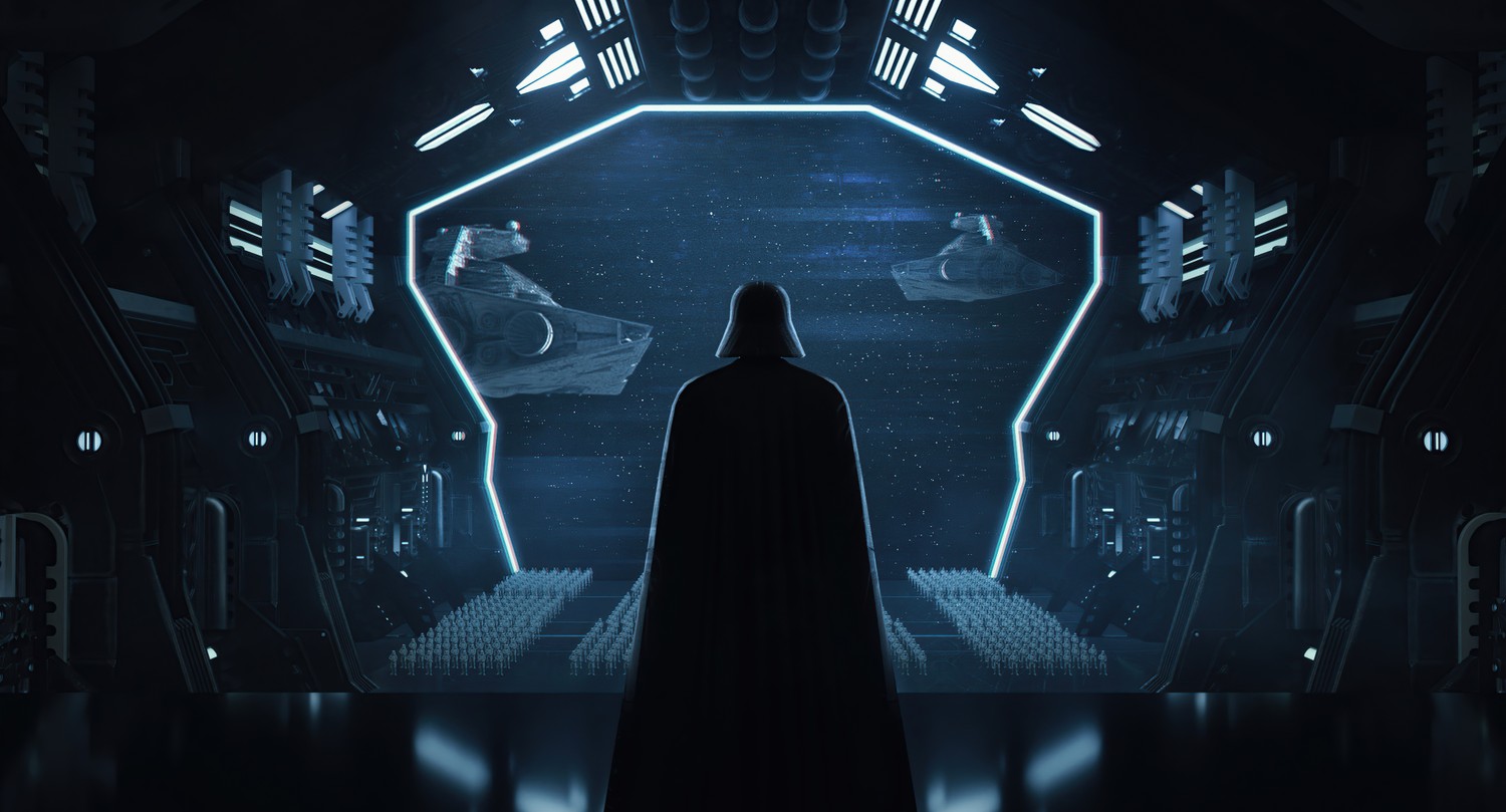 Explore Our Dramatic Darth Vader Wallpaper