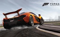 Fondo de Forza Motorsport - McLaren P1 como fondo de juego de carreras