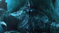 Explora el Épico Fondo de Pantalla de Wrath of the Lich King Classic