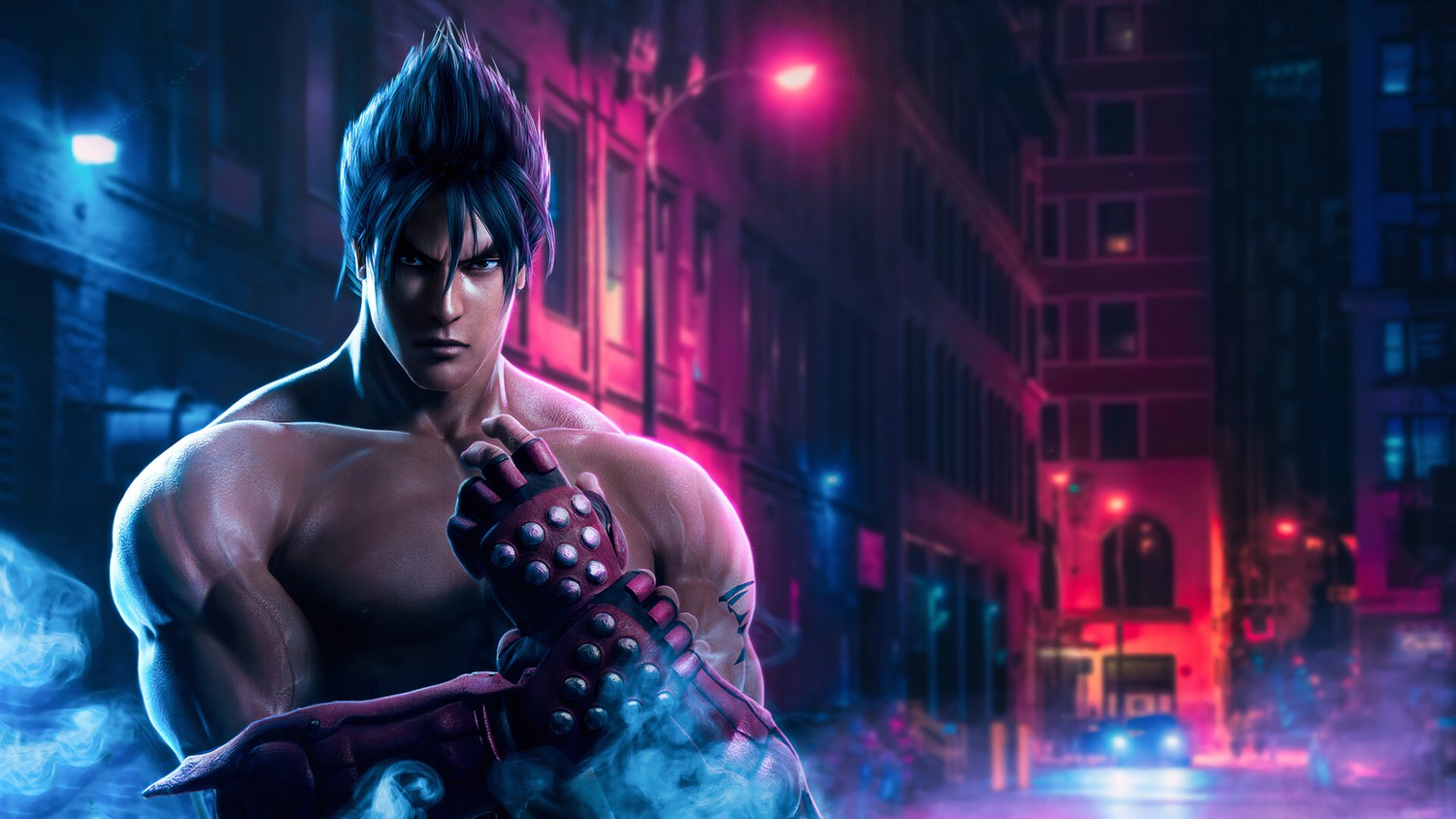 Impresionante Fondo de Pantalla de Jin Kazama de Tekken