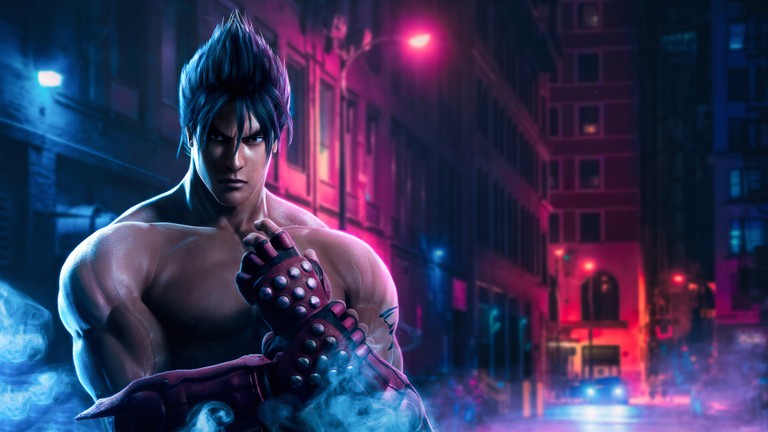 Stunning Jin Kazama Wallpaper from Tekken