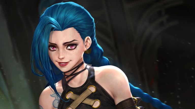 Explore the Amazing Jinx Wallpaper from Arcane