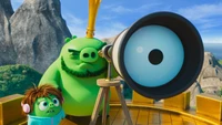 Fondo de pantalla de Angry Birds Movie 2: Leonard y Courtney