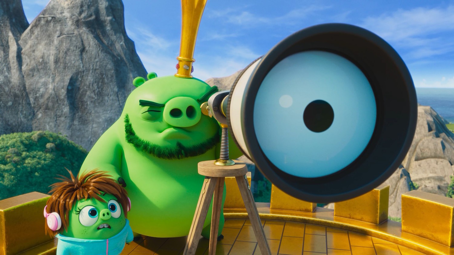 Fond d'écran d'Angry Birds Movie 2 : Leonard et Courtney