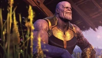 Descarga el épico fondo de pantalla de Thanos