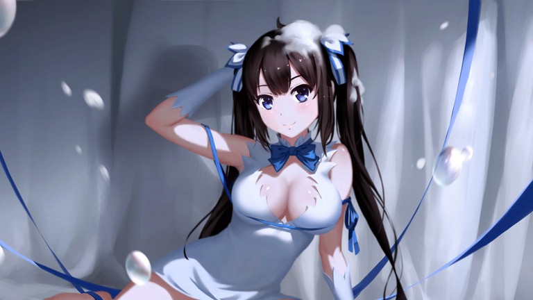 Beautiful Hestia Wallpaper from Is It Wrong to Try to Pick Up Girls in a Dungeon?