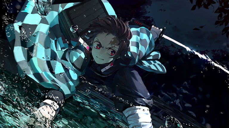 Explore the Incredible Tanjiro Kamado Wallpaper from Demon Slayer