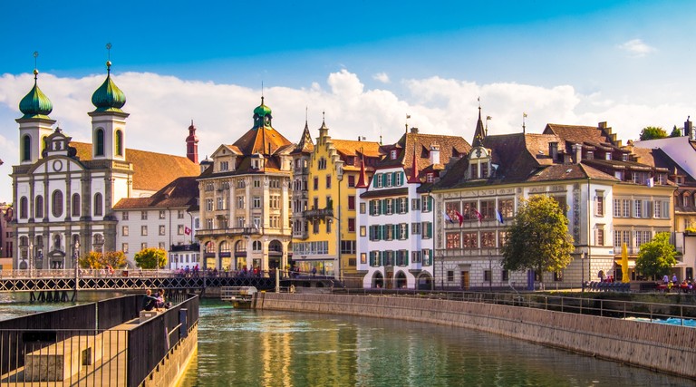 Stunning Cityscape of Lucerne, Switzerland