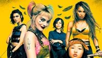 Explore the Birds of Prey Wallpaper featuring Harley Quinn