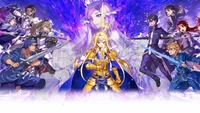 Impresionante Fondo de Pantalla de Sword Art Online: Alicization