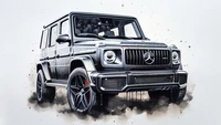 Téléchargez le Fond d'Écran Iconique Mercedes-Benz AMG G 63 en 5K